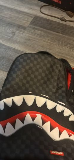 Spray ground backpack