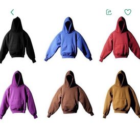 Yeezy X GAP Hoodie Size XS  In Brown 