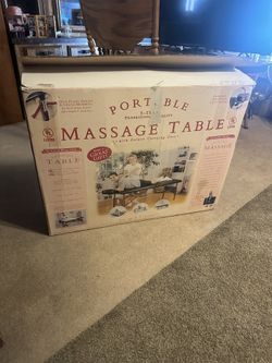 Portable Massage Table (new Open Box)