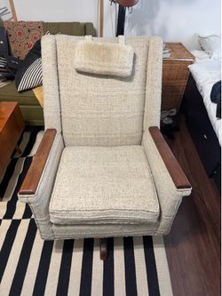 Mid century modern rocking chair