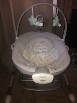 Graco Duet Sway Swing with portable rocker