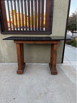 TV Stand / High Table Stone Top 60x25x38