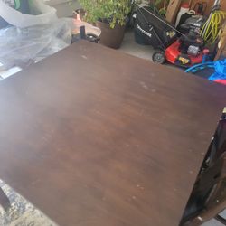 Kitchen Table Tall And X4 Chairs