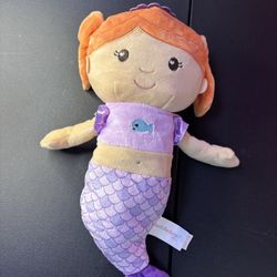 Cuddle And Co. Mermaid in Purple Plush 16"