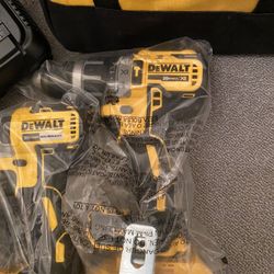 Hammer Dril And Impact Dewalt 20 V