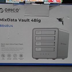 ORICO MIXDATA VAULT  MAX 32TB 4 BAY NVME DAS
