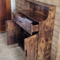COFFEE BAR / Space Saving Bakers Rack / Kitchen Storage