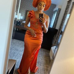 Nigerian Brides Maid Dress