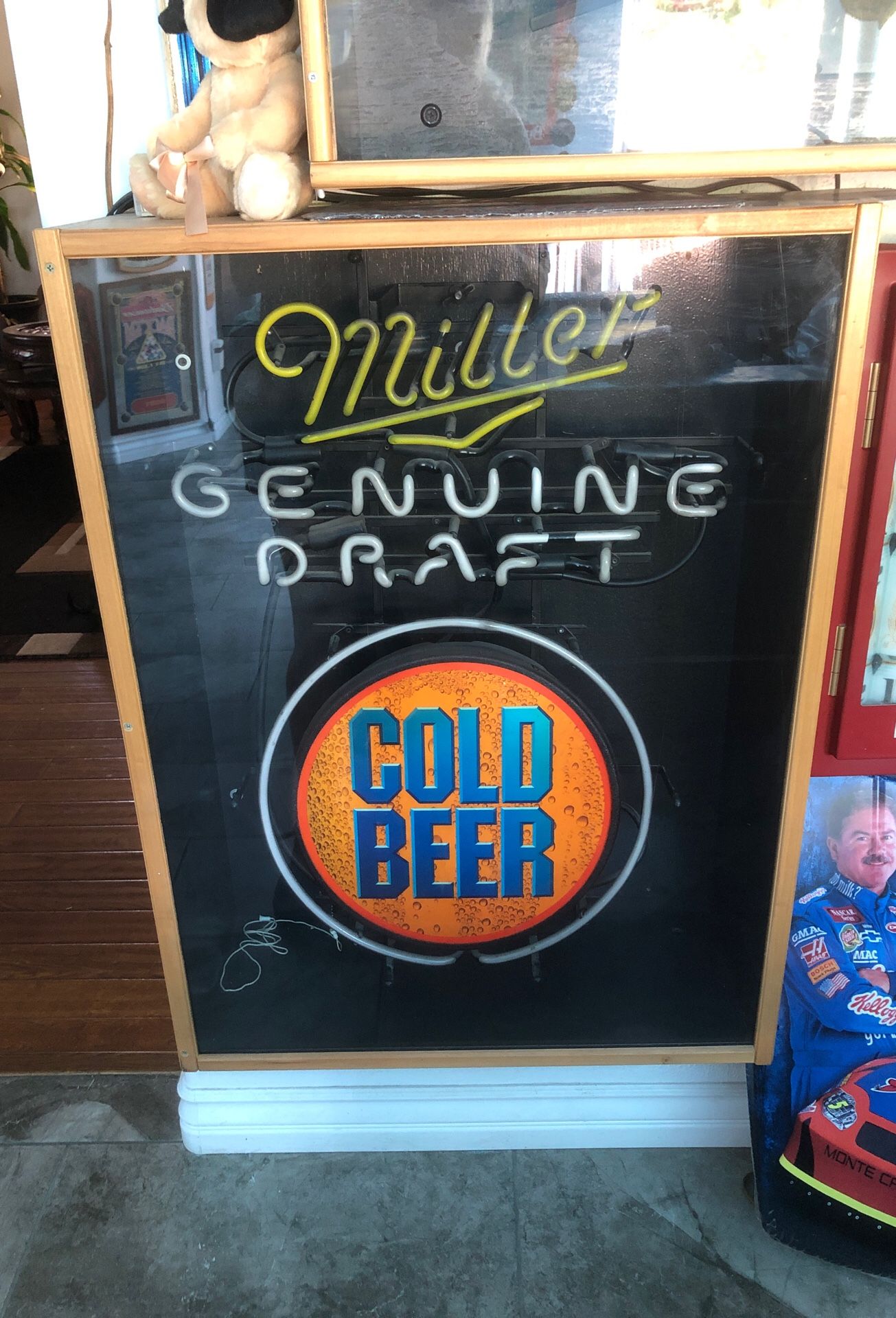 ミラー・ジェニュインドラフトのネオン管 クアーズエクストラゴールド