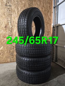 245/65/17 Tires All Season Caldera Confidence LT-S 