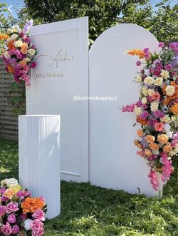 Square Wood Backdrop