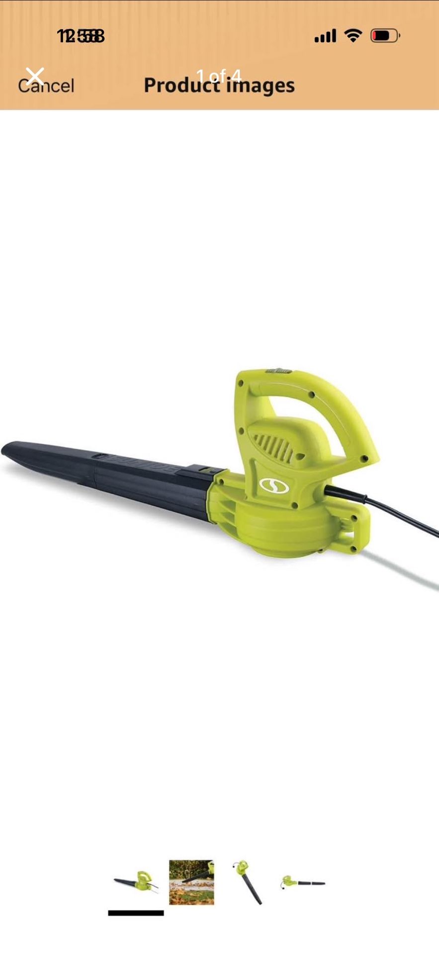 Electric Leaf Blower