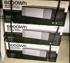 EcoFlow Delta Pro Ultra Smart Extra Battery 6000Wh New | Expandable Home Backup Power