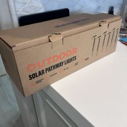 Modern Solar Powered In Ground Path Lights