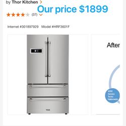 Thor Kitchen Counter Depth Refrigerator 