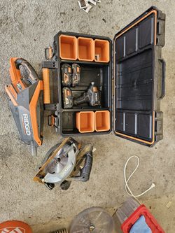 Ridgid Tools And Case