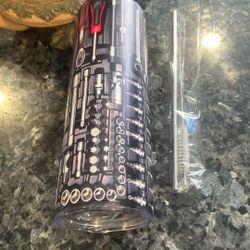 Drink / Water/ Coffee Container With Metal Straw And Cleaner