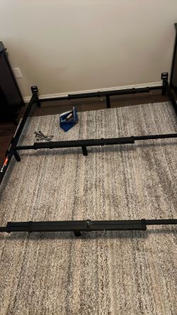 Adjustable bed frame. Twin to king