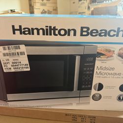 HB Microwave 1100 Watts 1.6 Cubic Feet