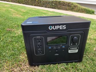 OUPES Exodus 1500 Portable Power Station 1500W/1488Wh