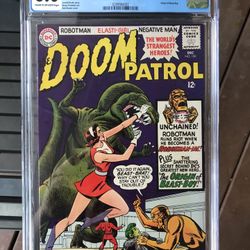Doom Patrol #100 (1965) CGC 8.0 — Origin Of Beast Boy; Arnold Drake & Bob Brown