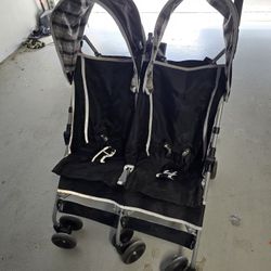 Foldable Double Stroller 