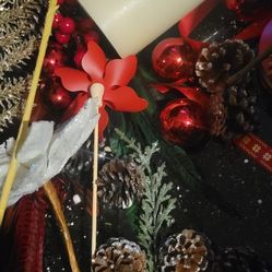 Christmas Greenery And Craft Supplies 