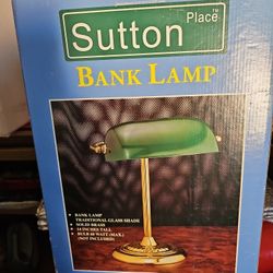 Sutton Place Bank Lamp