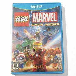 LEGO Marvel Super Heroes - Nintendo Wii U - Complete with Manual & Disc - Tested