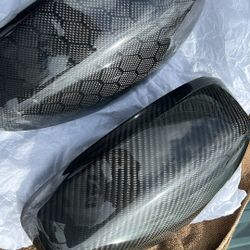 G35 Honey Comb Carbón Fiber Mirror Covers Order To Make 