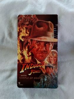 Indiana Jones And The Temple Of Doing VHS