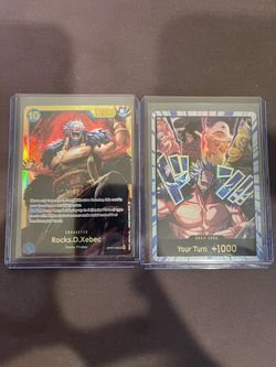 One Piece TCG Rocks OP17-118 SEC & Don!! Card (Rocks)