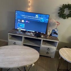 Tv Console With Matching End Tables