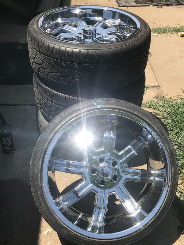 4 LIMITED BRAND 265/35 R22” RIMS AND TIRES for Sale in St. Louis, MO