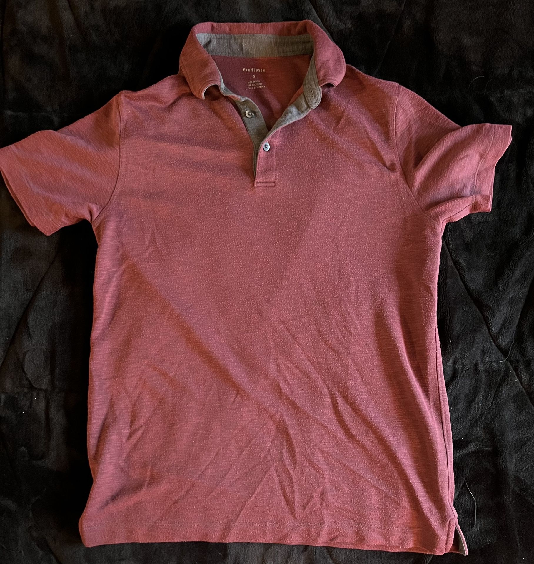 Van Heusen Red Polo Tee