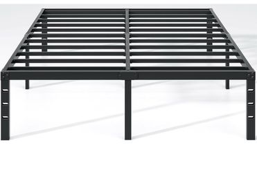 Bed Frame - Metal, King size, 18in