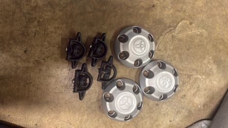 2022 Toyota Tacoma OEM Center Caps And Bed Rail Cleats