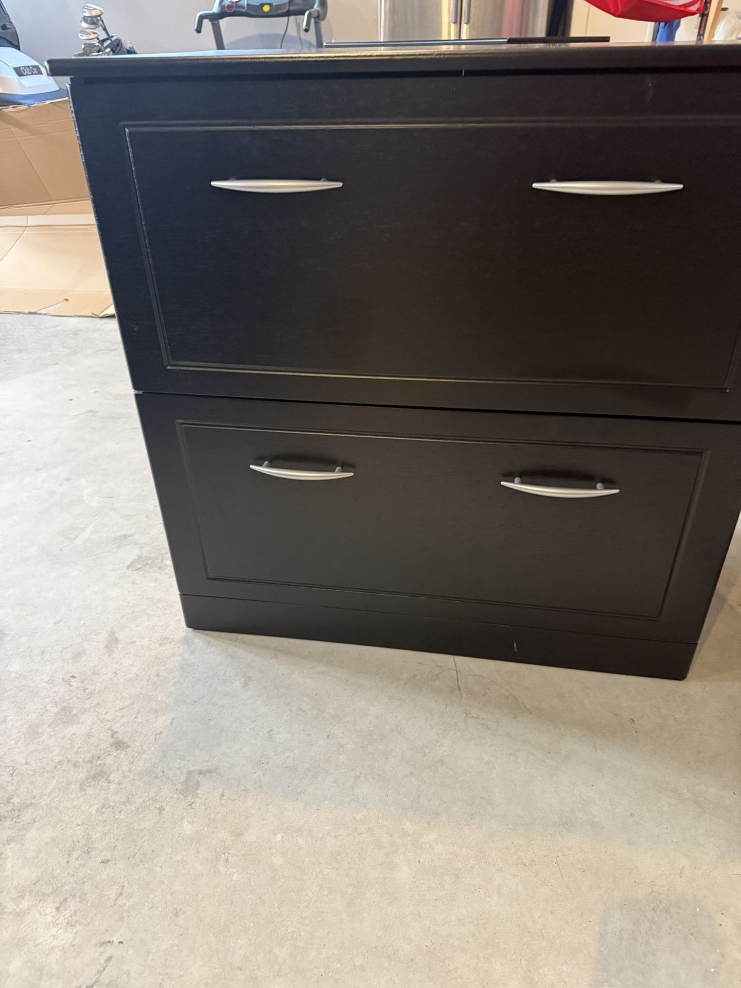 Credenza 2 Drawer In Espresso