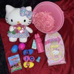 hello kitty easter basket 