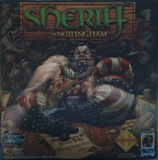 SHERIFF OF NOTTINGHAM BOARD GAME