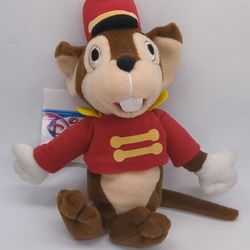 Disney Store 1998 - Timothy Mouse Bean Bag Plush Dumbo New w/ Tags