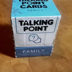 Talking Points Family Game (org $30)