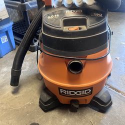 Ridgid wet /dry vacuum $50