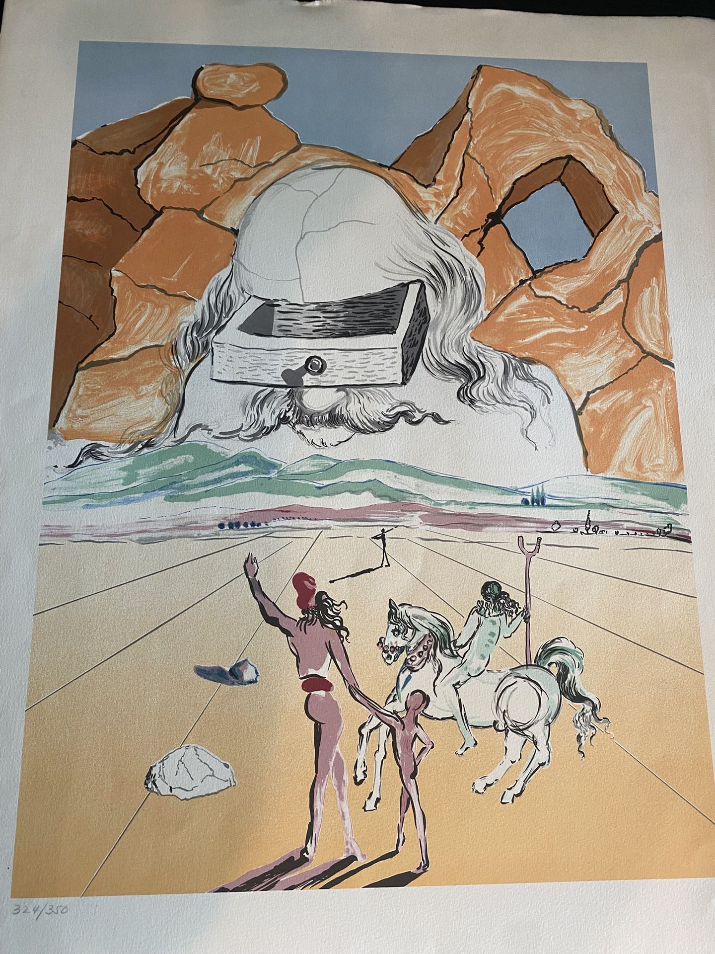 他の方発送×Salvador Dalí 【神曲】 lithograph 証明書 Salvador Dalí