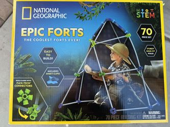 Nation Geographic Fort Building Kits - New In Box (2)