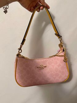 Pink coach bag