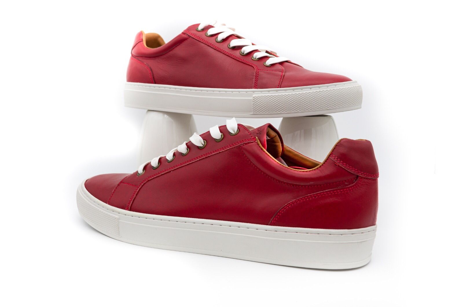 Authentic Leo Frattini’s full grain leather sneakers  Shoes