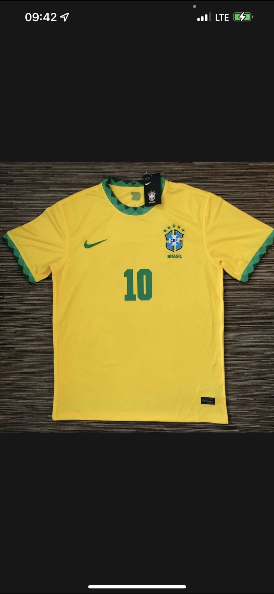Brazil Neymar Jr Signed Jersey