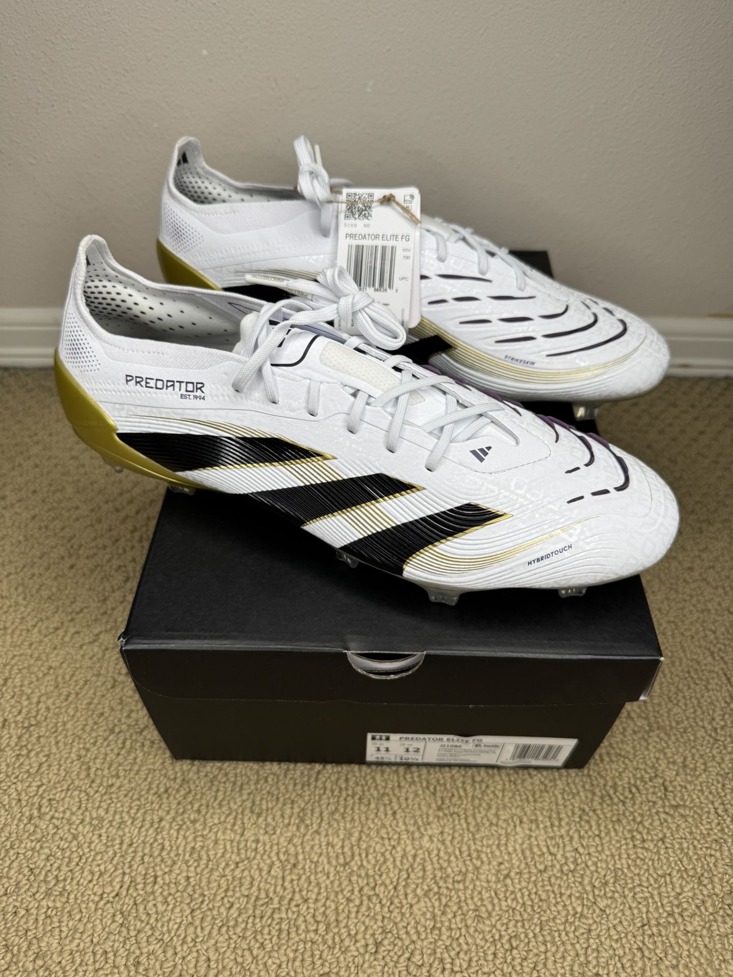 PRICE FIRM Adidas Predator Elite Firm Ground FG Soccer Cleats (Men’s Size 11)