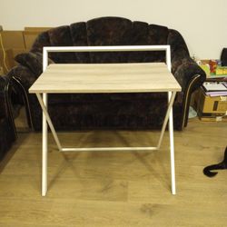 Foldable Desk Gray